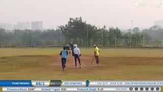 Live Cricket Match  Zen Spartans vs Pune Indians  20Nov24 0347 PM 8 overs  Winter Cricket Tour [upl. by Netsruk]