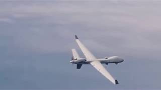 PROTECTOR RPAS Lands at RAF Fairford [upl. by Formica]