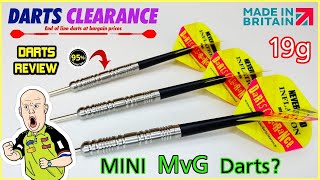 Darts Clearance Miniature MvG Darts Review [upl. by Ahsielat]