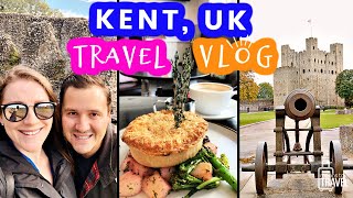 VISITING KENT ENGLAND BY CAR ◆ UK TRAVEL VLOG ◆ EYNSFORD ROCHESTER AYLESFORD amp DOVER [upl. by Shwalb]