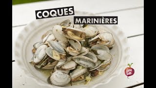 🐚COMMENT PRÉPARER LES COQUES MARINIÈRES 🐚Moules palourdes 🐚TUTO RECETTE [upl. by Heather]