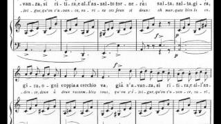 Gioachino Rossini  La Danza audio  sheet music [upl. by Leiva]