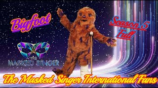 The Masked Singer UK  Bigfoot  Season 5 Full [upl. by Presley45]