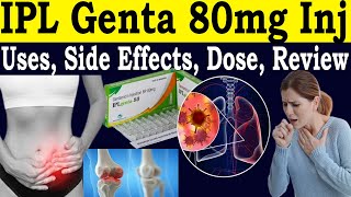 Gentamicin injection ke fayde  IPL Genta bp 80 mg injection Review  Uses Side Effects Dose [upl. by Aerona890]