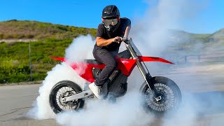 FULL POWER on The Worlds Most Powerful Dirt Bike [upl. by Lorena]