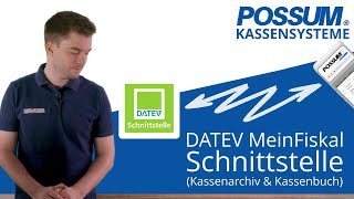 DATEV MeinFiskal  Kassenarchiv und Kassenbuch Online kurz erklärt [upl. by Ahgiela897]