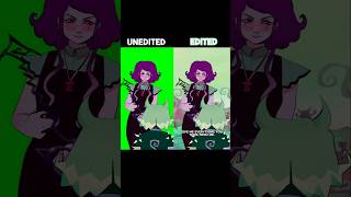 Unedited vs Edited animation 2 animationmeme animation edit editing capcut originalcharacter [upl. by Dihaz]