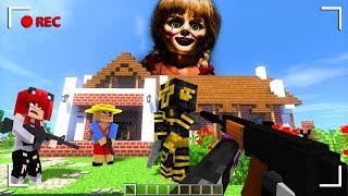 ¿¡AMIGOS SALVAN EL MUNDO DE ANABELLE  MINECRAFT TROLL [upl. by Nade]