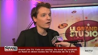 Bénabar sur Grand Lille TV Interview Exclusive [upl. by Cirdla]