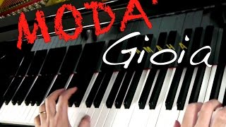 Modà  Gioia  HD Piano Rock Cover  Milan  Magnifico Room  Moda [upl. by Notlaw897]