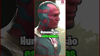 Visão e Ultron Humanos são estranhos marvel filmes [upl. by Haibot]