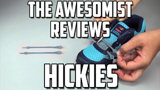 The Awesomist Reviews Hickies The no tie shoe laces [upl. by Idolah209]