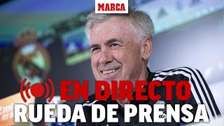 Rueda de prensa de Ancelotti previa al partido de LaLiga contra el Almería EN DIRECTO  MARCA [upl. by Narah]