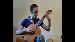 chitarra classica facile  easy classical guitar  Preludio Francesco Molino spartito fingering [upl. by Cammy]