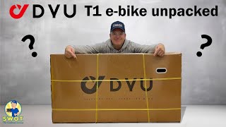 DYU T1 foldable ebike unpacked  dyu ebike pedelec vlog bike bicycle china [upl. by Yenetruoc]