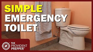 How to Turn Your Home Toilet Into an Emergency PortaPotty [upl. by Ananna965]