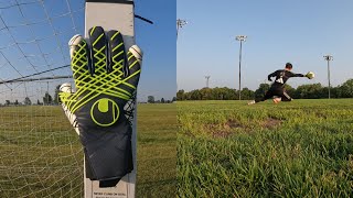 Uhlsport Prediction Ultragrip HN Goalkeeper Glove Review [upl. by Aicre]