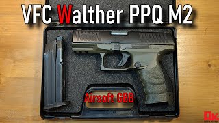 Review VFC Walther PPQ M2 GBB [upl. by Lopes]