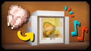 ✔ Minecraft How to make a Working Microwave [upl. by Petracca]