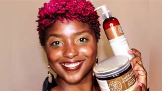 Shingling Natural 4C Hair with Qhemet Biologics [upl. by Ikcaj]