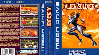 Over Alien Soldier SEGA Mega Drive Music [upl. by Renba130]