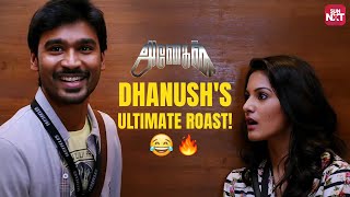 Anegan HeartPounding Lift Scene  Dhanush  Karthik  Amyra Dastur  Sun NXT [upl. by Notlrac]