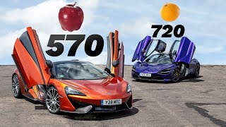 McLaren 720S v 570S Quirk Comparison [upl. by Clem]