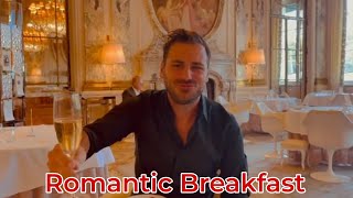 Stjepan Hauser And His Beautiful Senorita Takes Beautiful Romantic Breakfast 🌹😘❤️💋 [upl. by Dyke]