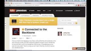 Backbone JS Introduction  01 tutsplus [upl. by Stelmach]