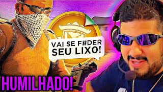 É sério Gringos XENOFÓBICOS me HUMILHARAM no COUNTER STRIKE 2 [upl. by Eupheemia]