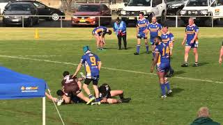 Coonabarabran Unicorns Vs Gilgandra Panthers Second Half Round 13 2023 [upl. by Ahseenal]