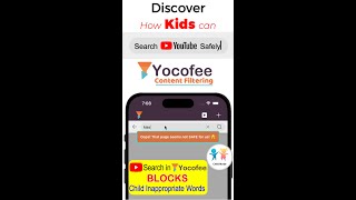 Discover How Kids can Search YouTube Safely with Yocofee Content Filtering [upl. by Ailahs]