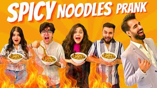 SPICY NOODLES PRANK ON MY FRIENDS  Rimorav Vlogs [upl. by Dacia511]