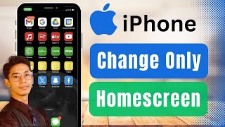 How to Change Only Home Screen Wallpaper in iPhone [upl. by Auqinu]