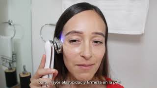 Masajeador Facial con subtitulos [upl. by Anaig161]