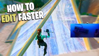 How to edit faster in OG Fortnite [upl. by Shelburne]