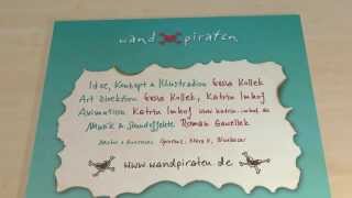 Wandpiraten  Vliestapete kinderleicht anbringen [upl. by Osei197]