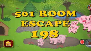 501 room escape game  mystery level 198 [upl. by Cataldo542]