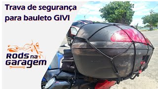 Trava de segurança para bauletos de moto motocicletas manutenção [upl. by Sharl]