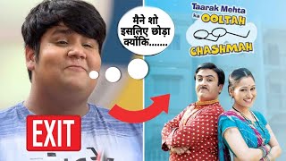 Goli ने किया बड़ा खुलासा शो क्यों छोड़ा  Jethalal Daya  Tmkoc  Bhide तारक मेहता का उल्टा चश्मा [upl. by Ynehpets]