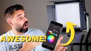 Full Review amp App Use NEEWER RGB1200 60W LED Video Light [upl. by Anitac]