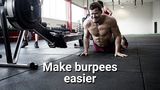 4 Tips To Make Burpee Workouts Easier [upl. by Ecaidnac827]