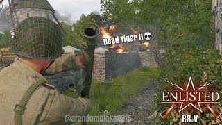 Enlisted American Forces hold Le Bre  US Army Tier V PS5 Gameplay [upl. by Stephenie]