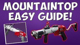 Destiny 2  MOUNTAINTOP GUIDE  EASY IN PURSUIT OF HONOR [upl. by Higgins582]