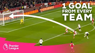 1 AMAZING Premier League goal scored by EVERY 202223 team [upl. by Naz]