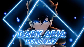 Dark Aria EditAMV Sung jin woo [upl. by Conn]