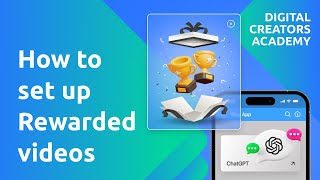 How to set up Rewarded videos in the ChatGPT Andromo component [upl. by Orodoet]