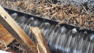 WEIMA wood pallets shredding [upl. by Leggett302]