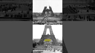 Construction of the Eiffel Tower in Paris June 1888 shorts eiffeltower paris france viral [upl. by Ruhtua304]