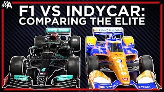 IndyCar vs Formula 1 car Technical Comparison [upl. by Akirehs932]